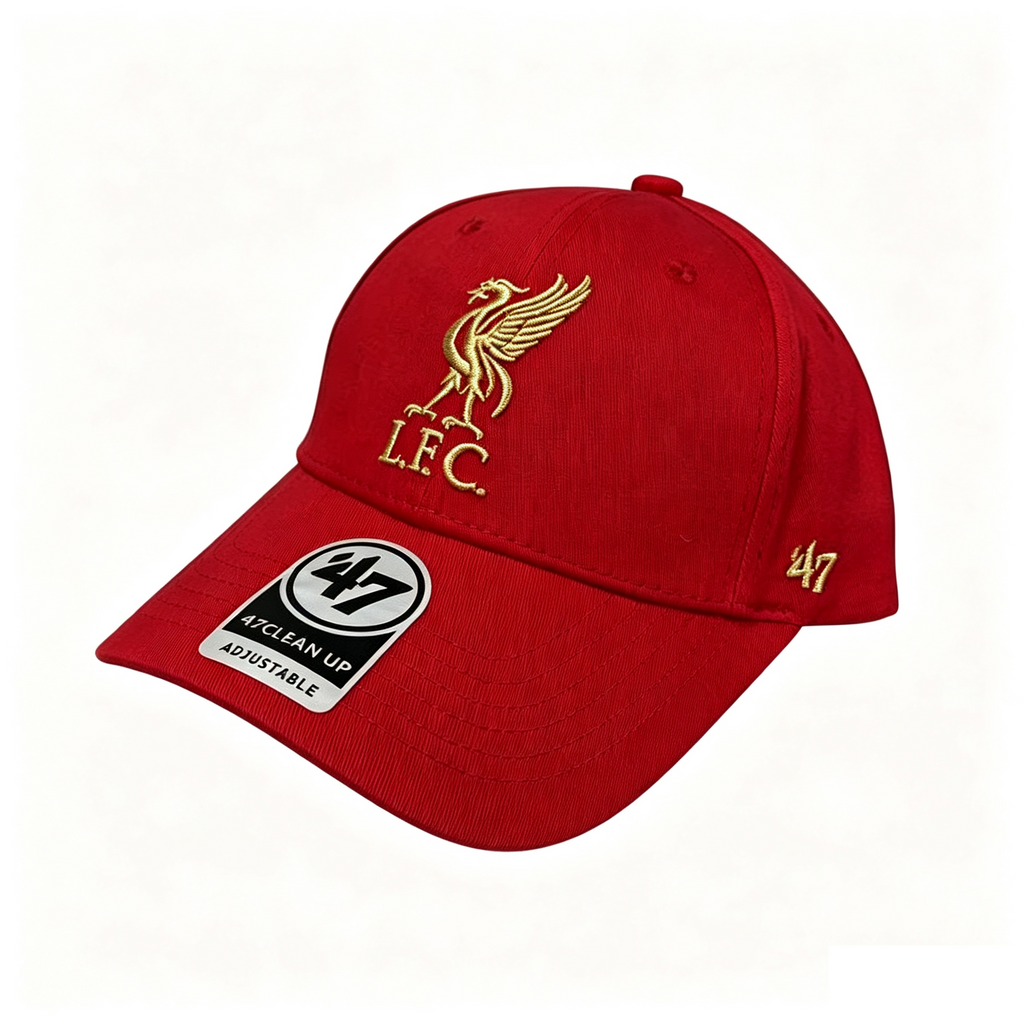 Liverpool Cap - Red (Gold Logo)