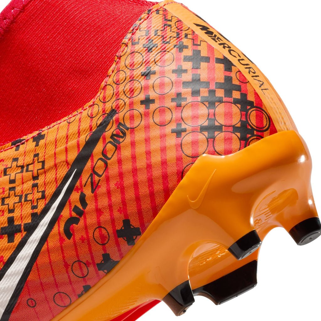 Nike Zoom Mercurial Superfly 9 Dream Speed Academy FG/MG Soccer Cleats - Light Crimson/Pale Ivory/Bright Mandarin/Black