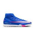 Nike Mercurial Superfly 10 Academy TF Turf Soccer Cleats-Racer Blue/White