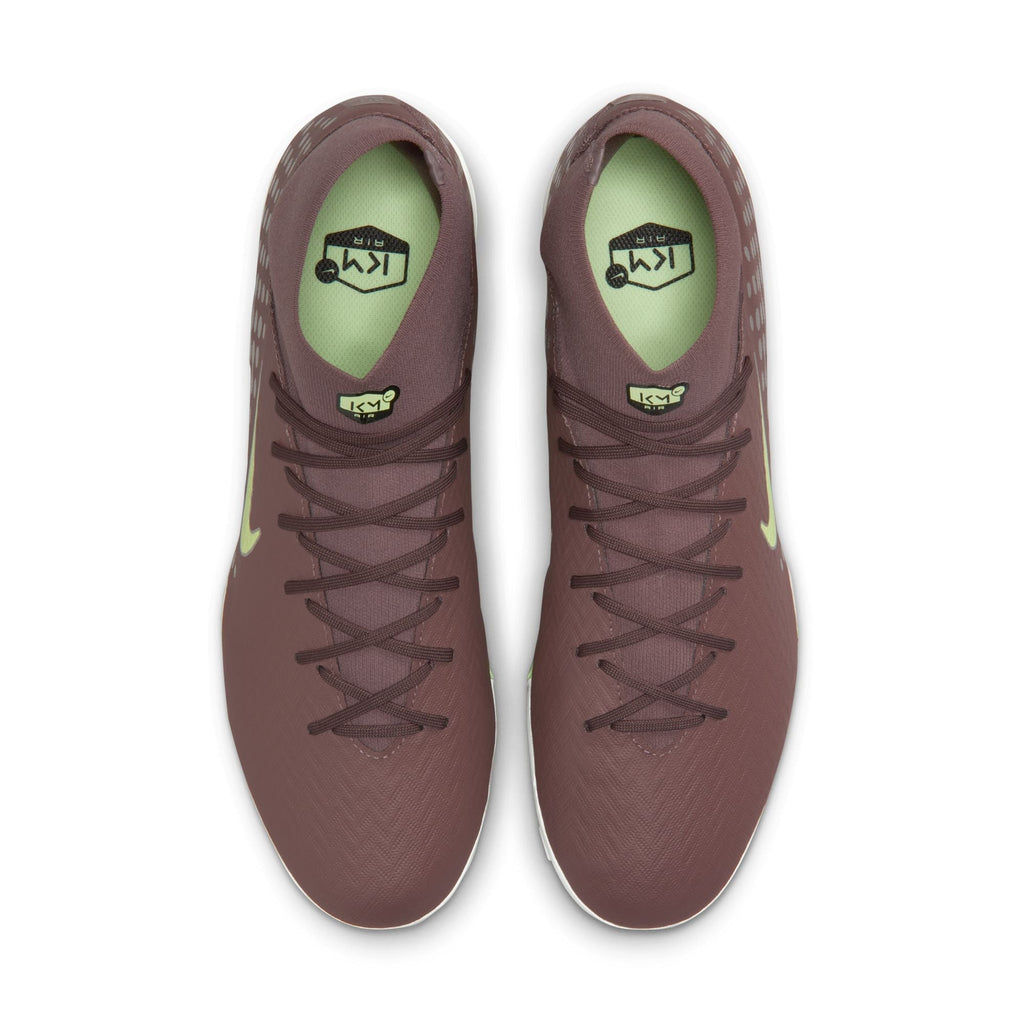 Nike Air Zoom Mercurial Superfly 10 Academy "Kylian Mbappé" TF Turf Soccer Cleats -Plum Eclipse/Metallic Silver