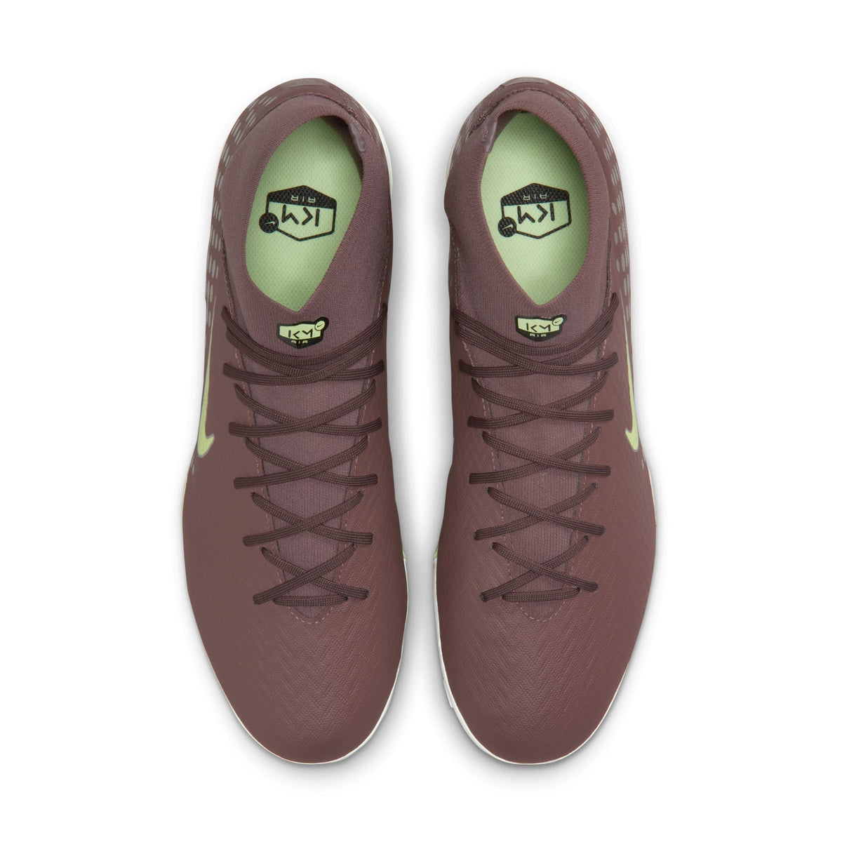 Nike Air Zoom Mercurial Superfly 10 Academy "Kylian Mbappé" TF Turf Soccer Cleats -Plum Eclipse/Metallic Silver