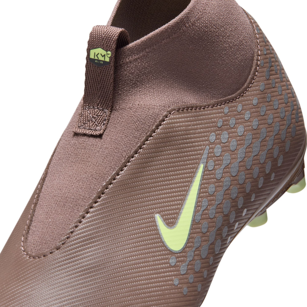 Nike Junior Zoom Mercurial Superfly 10 Academy "Kylian Mbappé" Academy FG Firm Ground Soccer Cleats-  Plum Eclipse/Metallic Silver