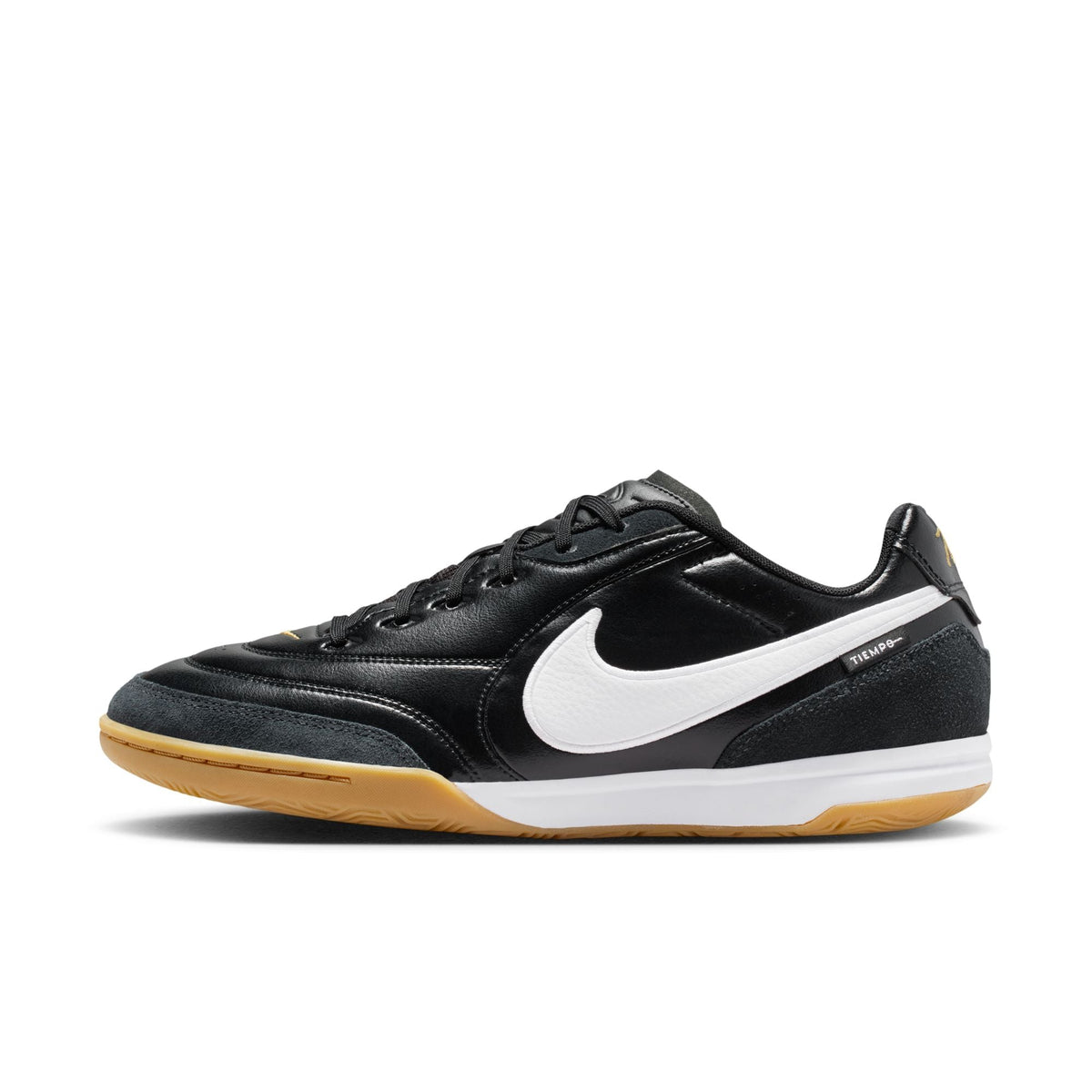 Nike Tiempo Streetgato IN Indoor/Court Low-Top Soccer Shoes-  Black/White