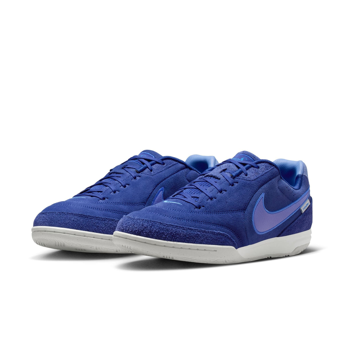 Nike Tiempo Streetgato PRM IN Indoor/Court Low-Top Soccer Shoes- Deep Royal Blue/Polar Blue Crystal