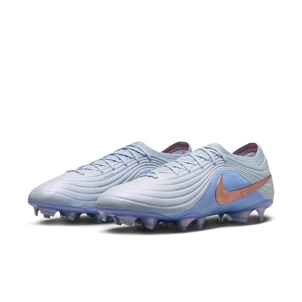 Nike Tiempo Maestro Elite LV8 FG Firm Ground Soccer Cleats-  Ghost/Crimson Tint/Royal Pulse