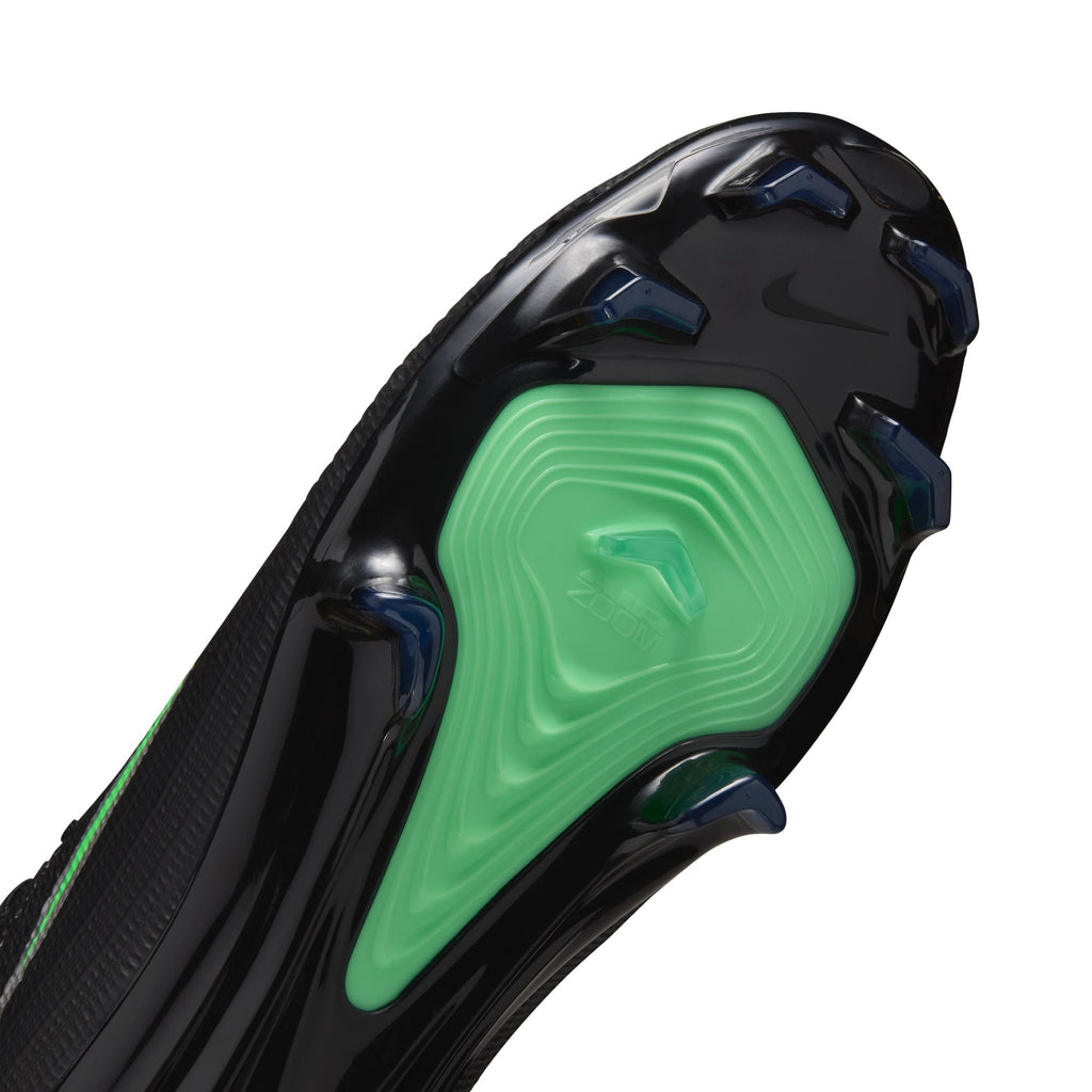 Nike Mercurial Superfly 11 Pro FG Firm-Ground Low-Top Soccer Cleats- Black/Illusion Green/Black