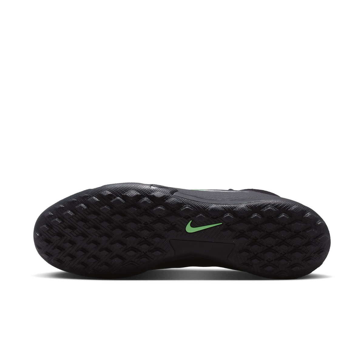 Nike Mercurial Superfly 11 Academy TF Turf High-Top Soccer Cleats- Black/Illusion Green/Black