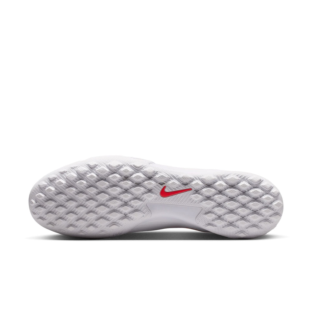 Nike Mercurial Superfly 11 Academy TF Turf High-Top Soccer Cleats- White/ Blur/ Bright Crimson