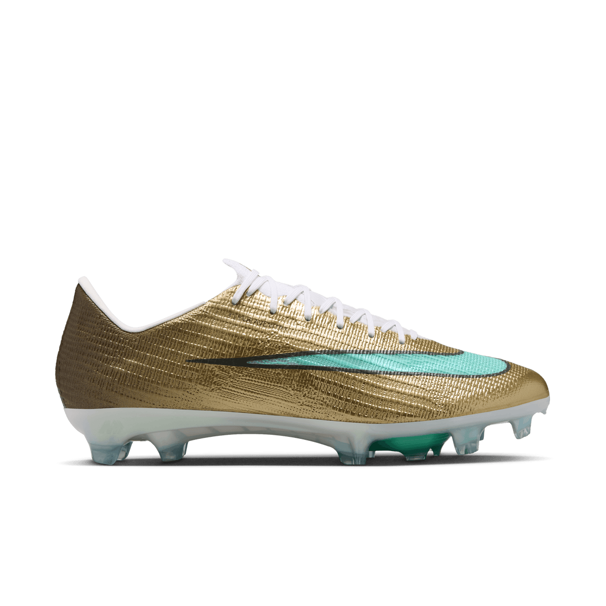 Nike Mercurial Superfly 11 Elite "Kylian Mbappé"/ FG- Metallic Gold/Green Glow