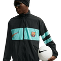 Nike FC Barcelona Third Repel i96 Track Jacket 'Black Green Frost University Gold' IO4327-010