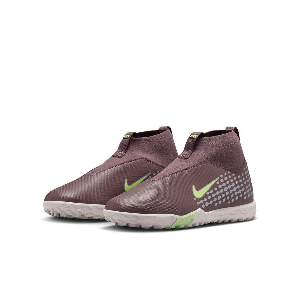 Nike Junior Zoom Mercurial Superfly 10 Academy "Kylian Mbappé" Academy TF Turf Soccer Cleats-  Plum Eclipse/Metallic Silver