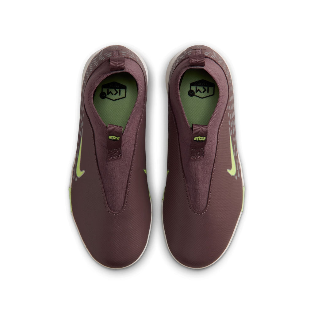 Nike Junior Zoom Mercurial Superfly 10 Academy "Kylian Mbappé" Academy TF Turf Soccer Cleats-  Plum Eclipse/Metallic Silver