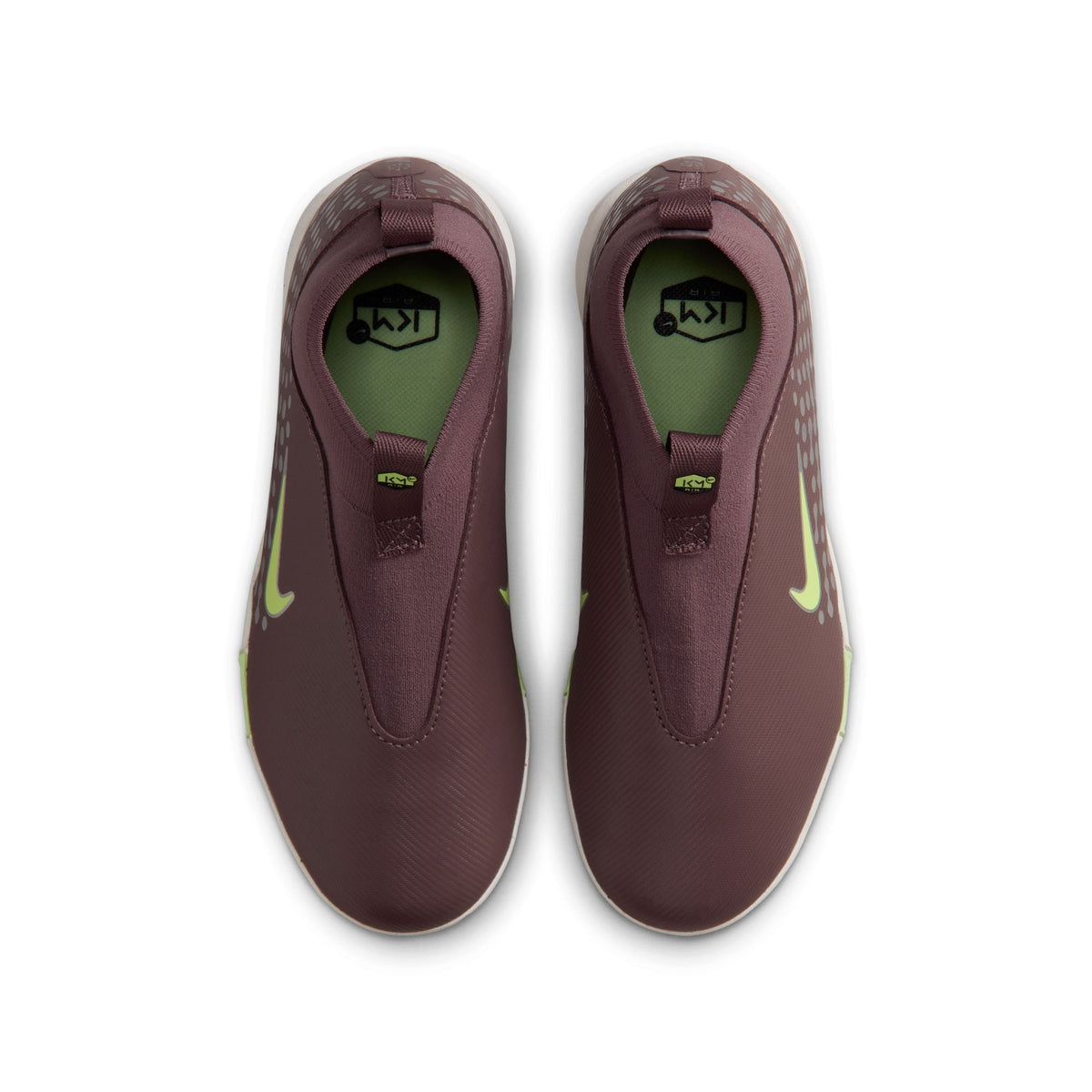 Nike Junior Zoom Mercurial Superfly 10 Academy "Kylian Mbappé" Academy TF Turf Soccer Cleats-  Plum Eclipse/Metallic Silver