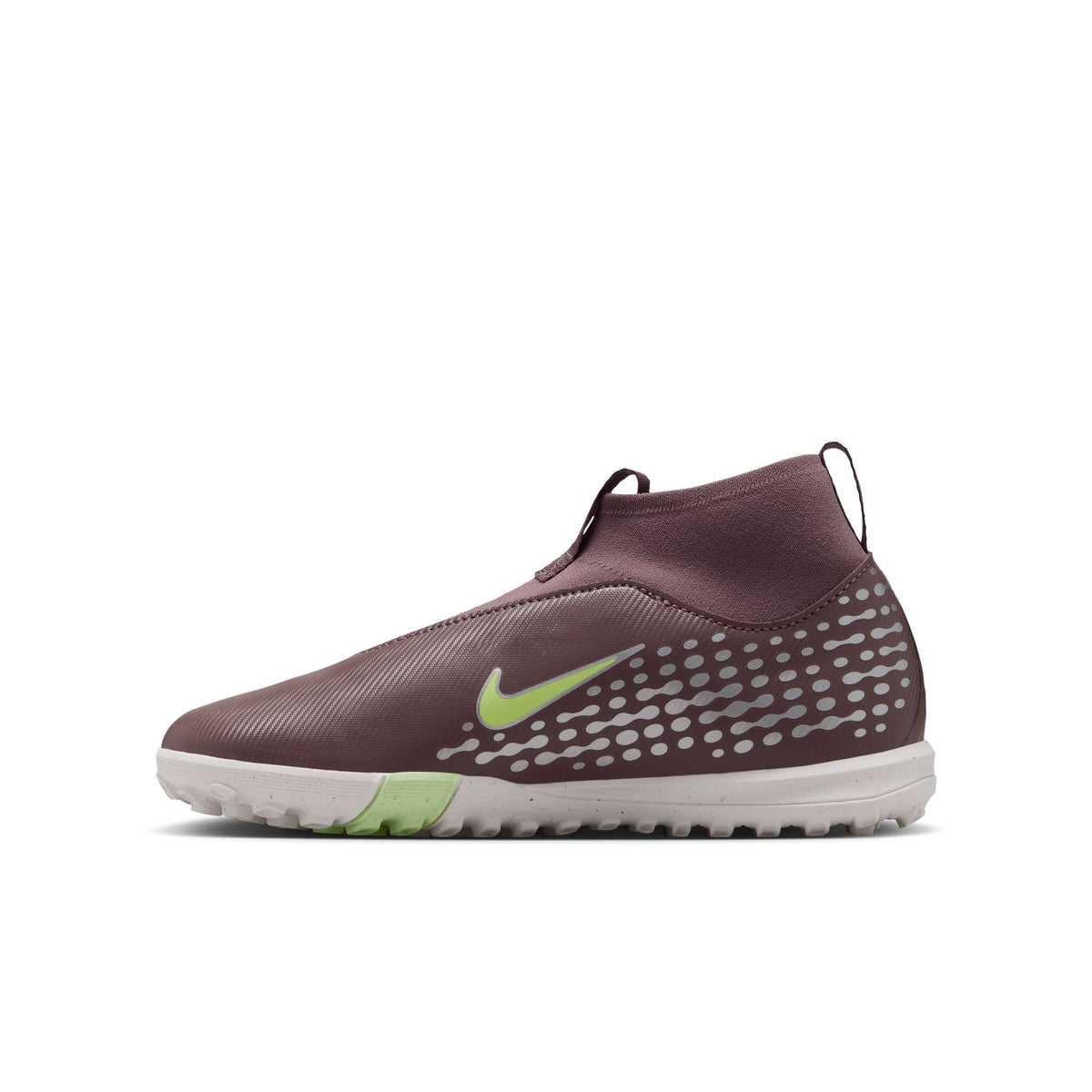 Nike Junior Zoom Mercurial Superfly 10 Academy "Kylian Mbappé" Academy TF Turf Soccer Cleats-  Plum Eclipse/Metallic Silver