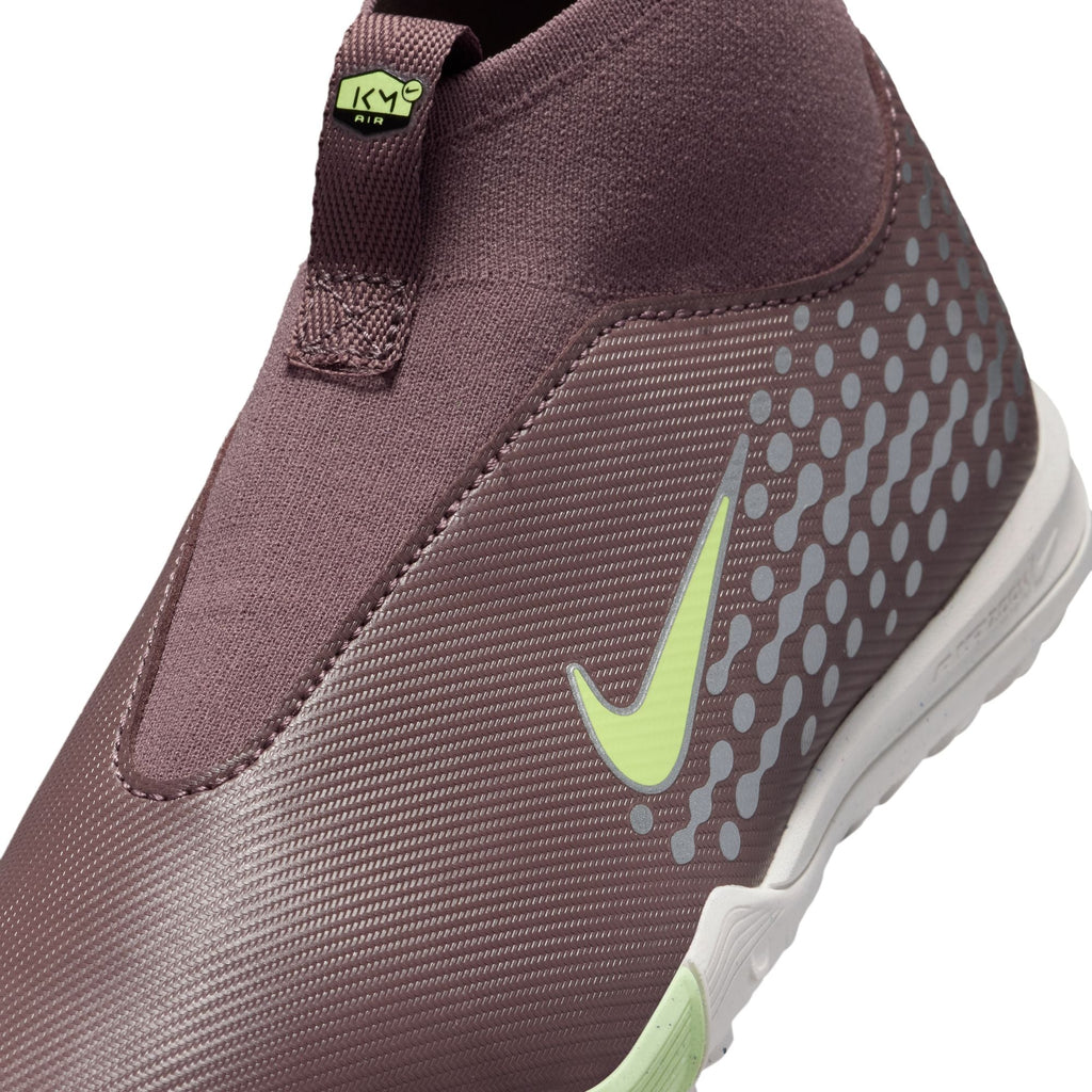 Nike Junior Zoom Mercurial Superfly 10 Academy "Kylian Mbappé" Academy TF Turf Soccer Cleats-  Plum Eclipse/Metallic Silver