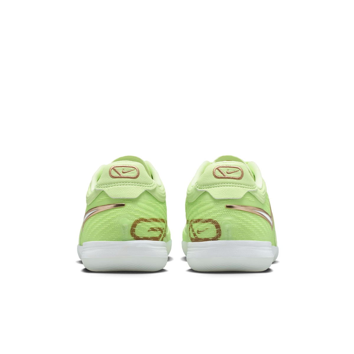 Nike Tiempo Reactgato LE IN Indoor/Court Low-Top Soccer Shoes - Light Liquid Lime/White
