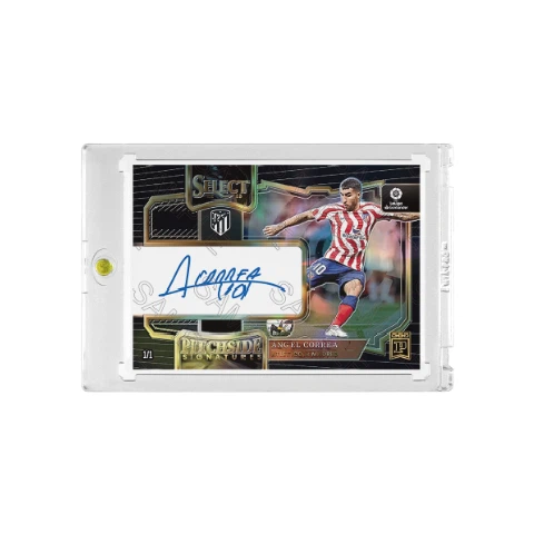 7 La Liga Select Pitchside Printed Signature Football Cards Bundle