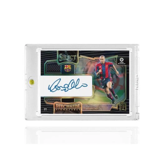 7 La Liga Select Pitchside Printed Signature Football Cards Bundle