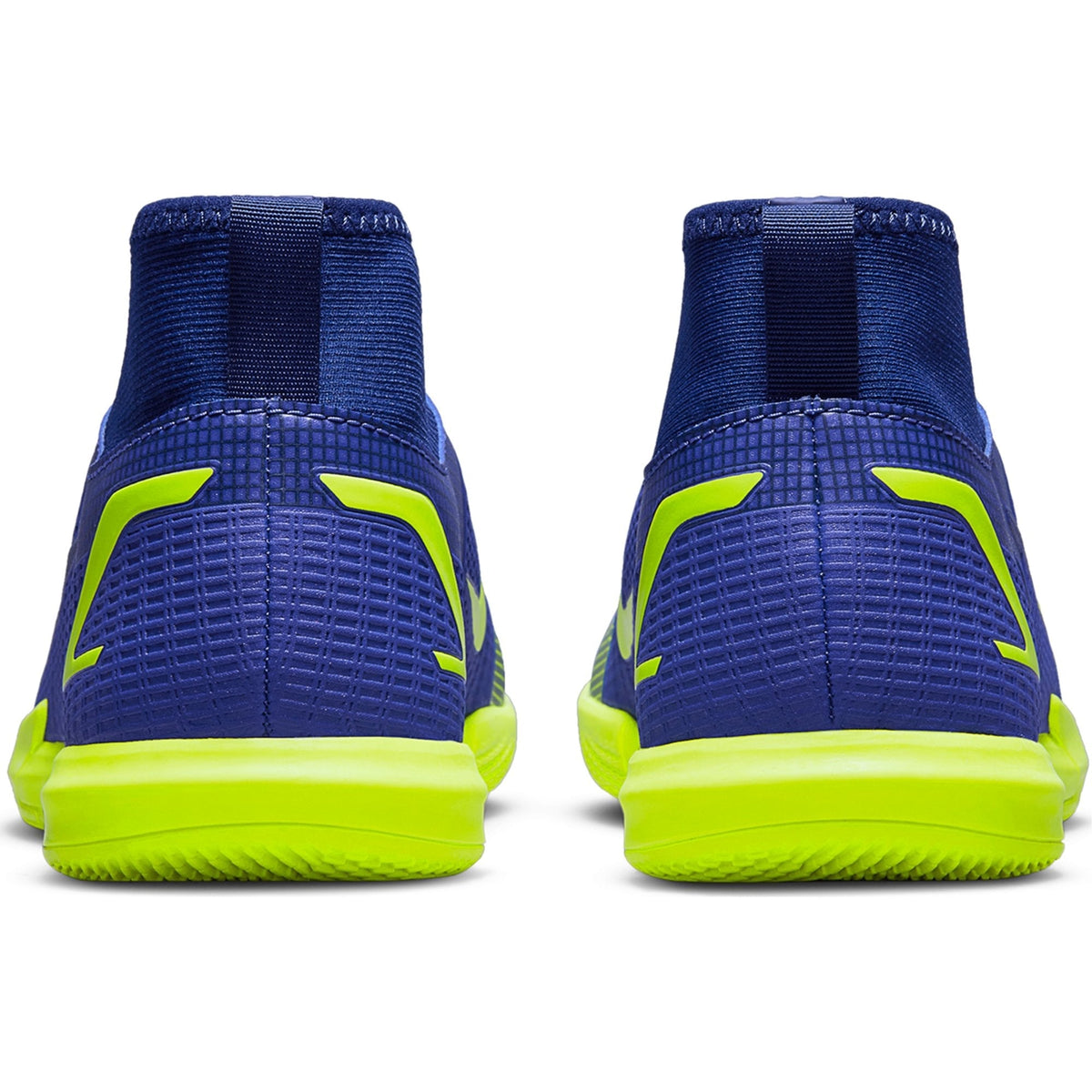 Nike Junior Mercurial Superfly 8 Academy IC Indoor Soccer Shoe- Lapis/Volt/Blue Void