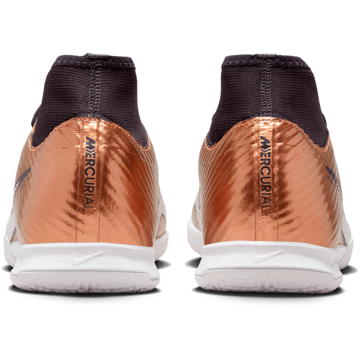 Nike Zoom Mercurial Superfly 9 Academy IC Indoor Soccer Shoes - MetallicCopper